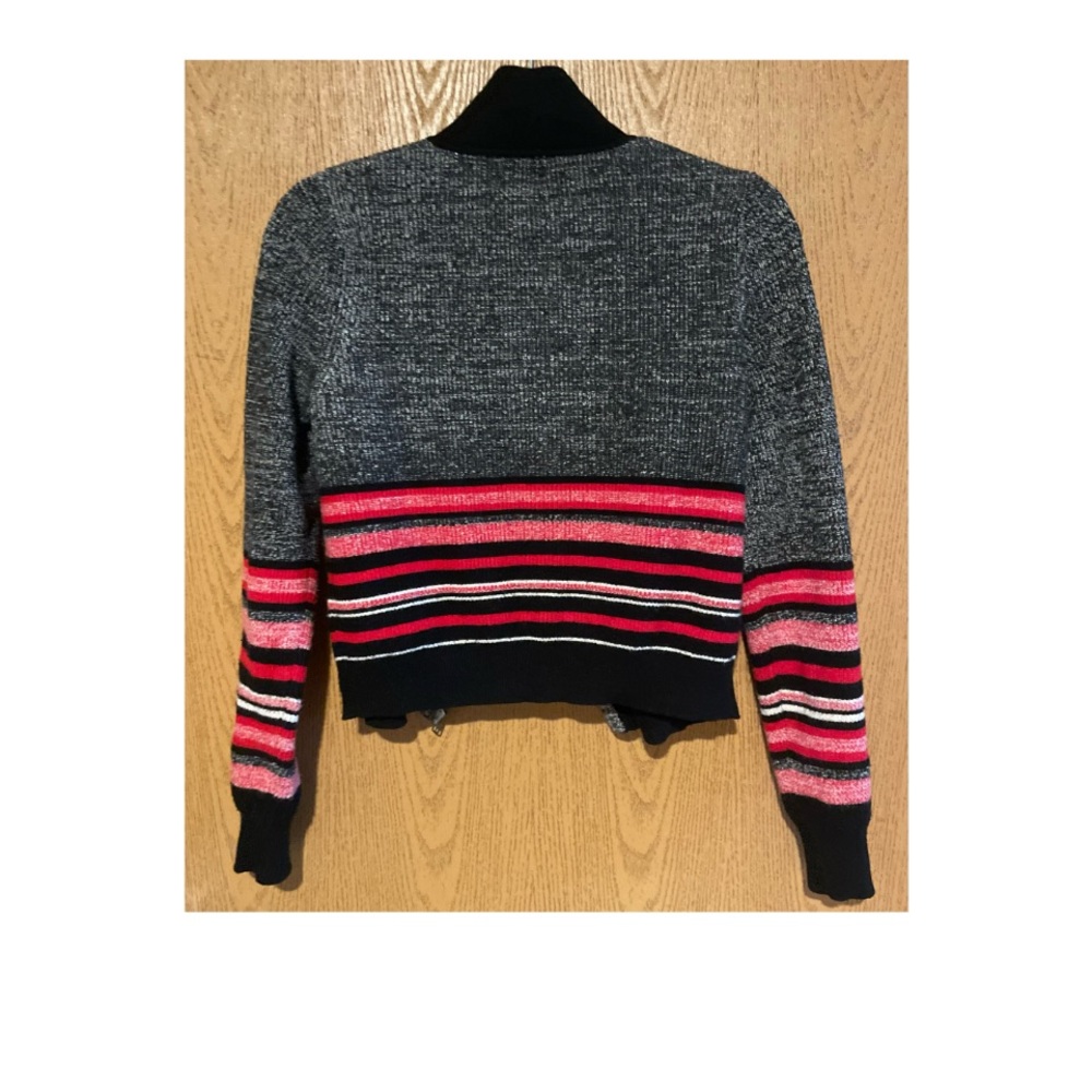 NWOT BDG BY URBAN OUTFITTERS GORGEOUS ZIP UP SWEATER! BEAUTIFUL COLORS! - Picture 4 of 6